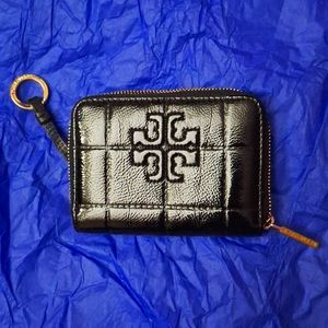 Authentic Tory Burch Patent Embossed Wallet